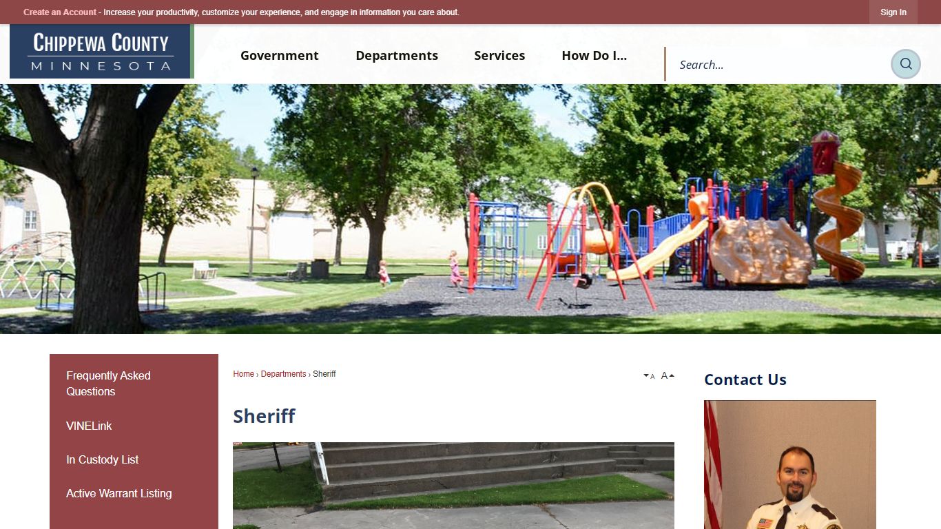 Sheriff | Chippewa County, MN